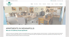 Desktop Screenshot of canterbury-apts-indianapolis.com